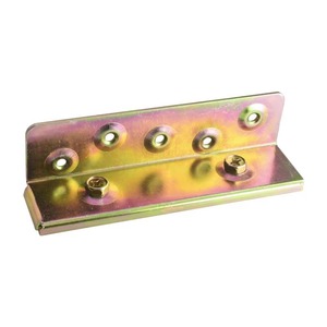 Furniture Hinge Iron Corner Bracket Surface Mount Antirust Heavy Duty Bed Frame Connector Minimalist Design - Product Image 3