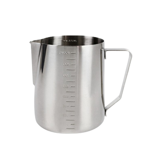 Brocca per Latte in Acciaio Inox 304 da 350ml con Misurazioni per Barista, <span class=keywords><strong>Arte</strong></span> del Caffè e <span class=keywords><strong>Espresso</strong></span> - Product Image 3
