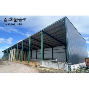 Cấu trúc kim loại nhà để xe thành phần khung mái nhà chứa máy bay nhà kho tòa nhà đúc sẵn di động để bán với chi phí thấp aircra - Product Image 3