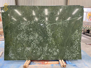 Yushi Tùy Chỉnh Chất Lượng Cao Đan Đông Màu Xanh Lá Cây Tấm Đá Cẩm Thạch Cho Nhà Bếp Bàn Cầu Thang Sàn Và Tường Trang Trí - Product Image 4