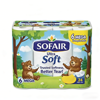 Papier toilette personnalisé 2-5 plis, antibactérien, jetable, écologique, ultra doux, résistant, en pâte de bois vierge, vente en gros pour hôtels
