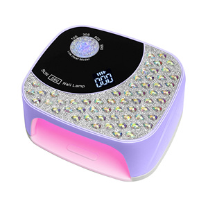 Neue 168W 2-in-1 UV-LED-Nagellampe <span class=keywords><strong>SUN</strong></span> S60 Rotlicht-Aushärtungslampe für Gel-Nagellack mit 36 LEDs Elektrischer Nageltrockner mit Diamanten - Product Image 4
