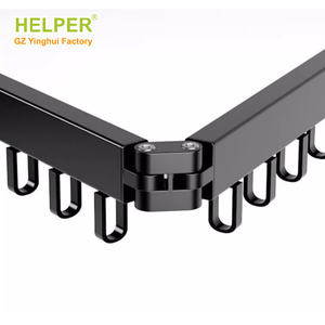 Tendedero de Ropa Plegable de Aluminio de 3 Niveles, Perchero de Pared Doble Individual, Estante para Zapatos de Armario, Almacenamiento de Metal para Cocina, Ropa - Product Image 4