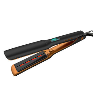 <span class=keywords><strong>Plancha</strong></span> <span class=keywords><strong>de</strong></span> Pelo Profesional <span class=keywords><strong>con</strong></span> Pantalla LCD, Diseño Popular, <span class=keywords><strong>Placas</strong></span> <span class=keywords><strong>de</strong></span> Nano <span class=keywords><strong>Titanio</strong></span> e Infrarrojos, Gran Venta - Product Image 2