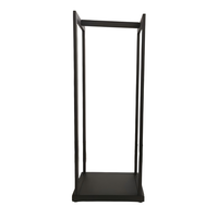Estante de Almacenamiento de Leña de Alta Calidad con Estructura KD, Soporte Resistente para Troncos de Acero al Carbono Duradero