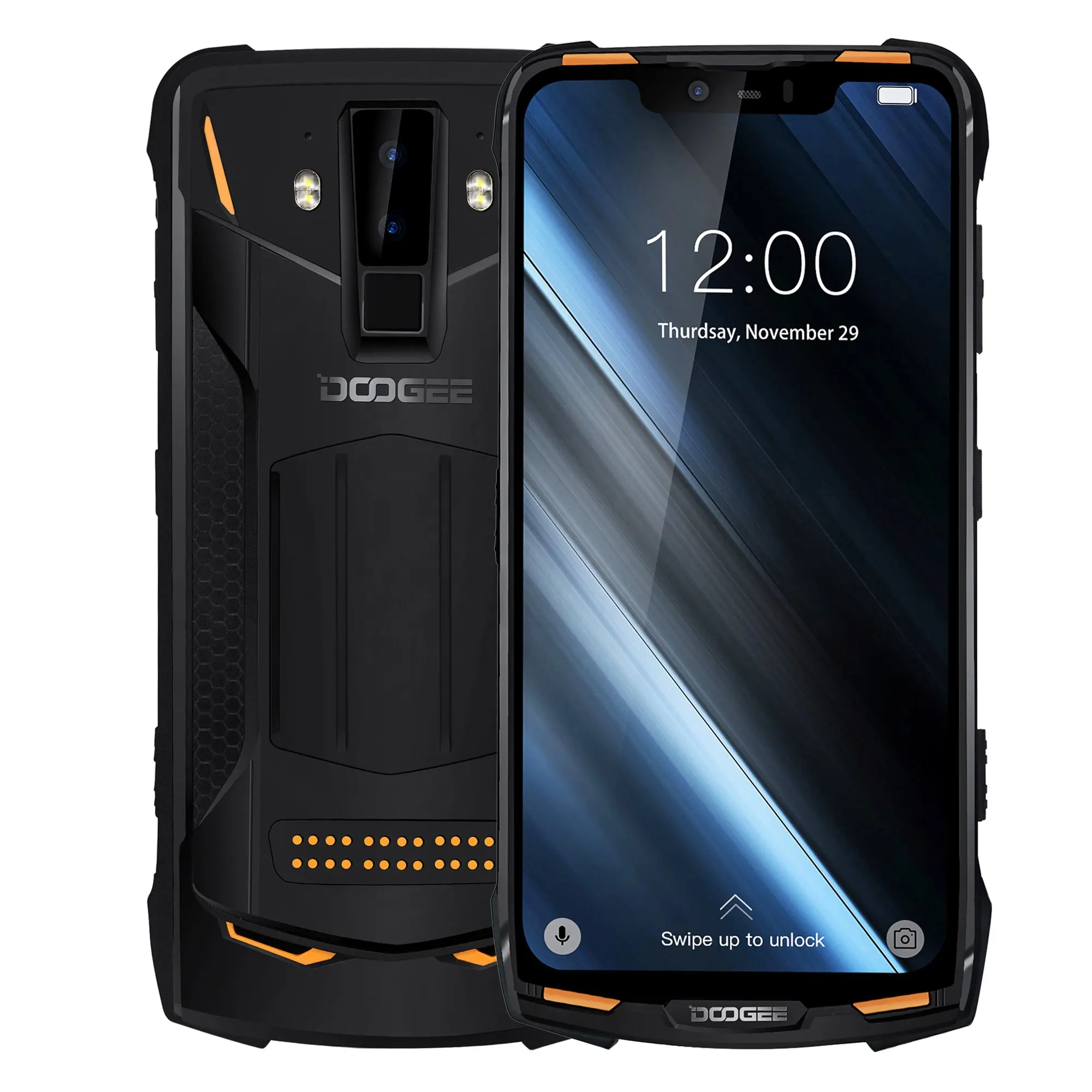 S90C SUPER Rugged Smartphone 6.18 inch Display 4GB 64GB Android 9.0 System 1080*2246 FHD+ Rugged Phone