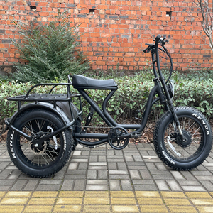 Triciclo Eléctrico de 7 Velocidades para Reparto de Comida Rápida con Pedaleo Asistido y Tres Ruedas Anchas - Product Image 1