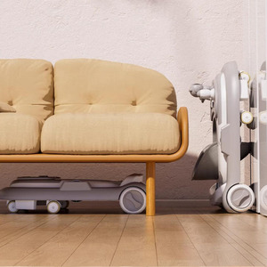 Andador para bebés 3 en 1, carrito multifuncional plegable con música para bebés de 7 a 12 meses, forma geométrica unisex - Product Image 4