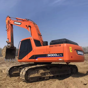 Excavadora pequeña usada Corea Doosan DX 300 30 toneladas 30 toneladas Excavadora sobre orugas Segunda mano Doosan DX300 Excavadora de segunda mano - Product Image 1