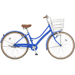 Vélo de montagne japonais d'occasion, BMX, vélo pliant utilitaire pour enfants, fourche à suspension en acier, jantes en aluminium, frein à disque, vitesse unique, 26 pouces - Product Image 1
