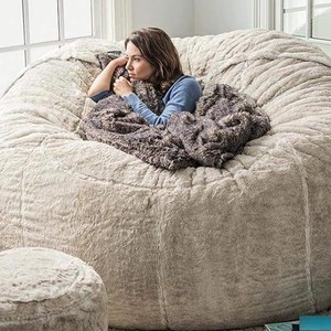 Sillón Reclinable Individual Nórdico de Gran Tamaño para Exteriores, Moderno, Refrescante, para Sala de Estar, Balcón o Dormitorio - Product Image 5
