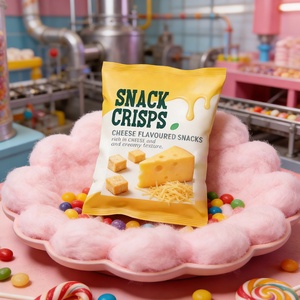 บรรจุภัณฑ์ขนมขบเคี้ยวแบบมีก้นข้างพิมพ์ลายตามสั่ง OEM  ถุงพลาสติกฟอยล์อะลูมิเนียมสำหรับอาหารแห้ง มันฝรั่งทอดกรอบ พร้อมซีลหลัง - Product Image 6