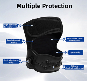 Mountaineering Cycling Basketball Thick Nylon/Spandex Professional Protection Shock Absorption Breathable Lightweight Flexible - Product Image 3