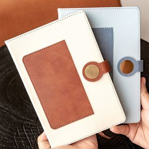 Carnet en cuir PU personnalisé - Journal personnalisé A5/B5 pour les cadeaux d'affaires et promotionnels - Product Image 4