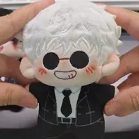 Figurine en peluche Anime Geto Suguru Gojo Satoru, jouet en peluche en polyester, modèle de corps d'étoile de mer de 12 cm, collection, jouet pour enfant, cadeau