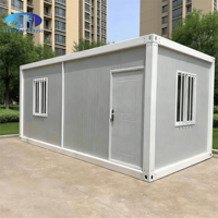 Cabañas Portátiles de Acero de Alta Calidad, Adecuadas para Viviendas, Hoteles, Apartamentos, Hospitales y Residencias de Contenedores de Lujo de 20 Pies