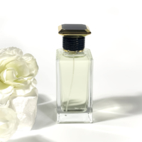 Flacon de parfum vide 100 ml très vendu, flacon d'huile essentielle, emballage cosmétique, flacon de parfum de luxe