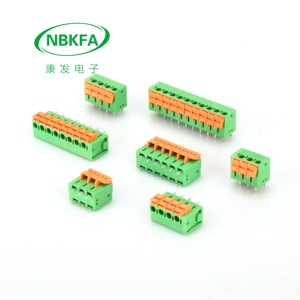 Nhà sản xuất nguồn cung cấp Pitch 5.08 mét 2pin 3pin mùa xuân-loại PCB thiết bị đầu cuối kết nối screwless trực tiếp-chèn khối thiết bị đầu cuối - Product Image 5