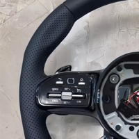 Volant de voiture personnalisé en fibre de carbone pour mercedes-benz C300 C200 C180 W204 W211W213 W205 W447 E63 Glc classe S G