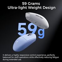 Ratón Inalámbrico para Juegos MCHOSE G3 V2 Topspeed, Simétrico, PAW3311, 12000DPI, Conexión Trimodal, Ultraligero, Ergonómico