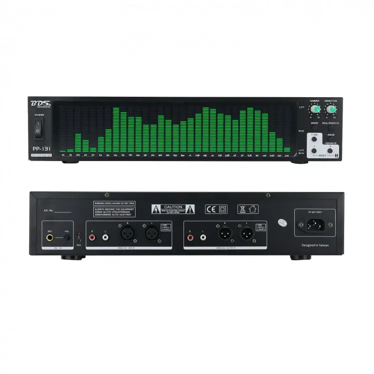 Синий/зеленый/белый BDS PP-131 аудио анализатор спектра дисплей музыкальный спектра индикатор бу метр; Большие размеры 31-сегмент