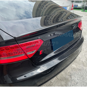 สปอยเลอร์หลังสำหรับ Audi A5 B8 ปี 2009 ถึง 2016 รถยนต์ 4 ประตู อุปกรณ์ตกแต่งครีบหางรถยนต์ ทำจากพลาสติก ABS ติดตั้งง่าย - Product Image 5
