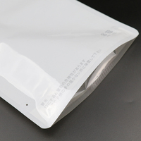 Givré ziplock livre mylar les sacs de savon usines de plastique zip sacs en plastique opaque boutique t-shirt emballage avec du ruban adhésif