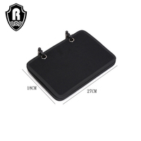 Panneau de rangement de finition tactique, tampon de pâte pour écran Velcroes, tapis de support de Patch en Nylon, 4 pièces