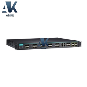 Conmutador Ethernet industrial gestionado MOXA 24G + 4 10GbE-port Layer 2 Full Gigabit/24G + 4 - Product Image 1