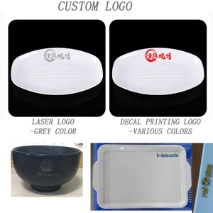 Vajilla de Restaurante <span class=keywords><strong>al</strong></span> por Mayor, <span class=keywords><strong>Plato</strong></span> Rectangular Blanco de Melamina de 14 Pulgadas - Product Image 6