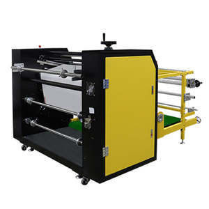 Mini piccolo jc 26b utilizzato in rullo riscaldato 120 <span class=keywords><strong>cm</strong></span> gomma 420mm roll to roll pressa di calore <span class=keywords><strong>1</strong></span>.2m macchina per sublimazione per etichetta patch in pvc - Product Image 3