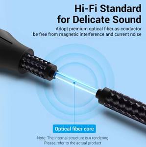 Cable de audio óptico digital Toslink <span class=keywords><strong>SPDIF</strong></span> Cable coaxial 1m 2M para amplificadores Blu-ray Xbox 360 Cable de fibra de barra de sonido - Product Image 5