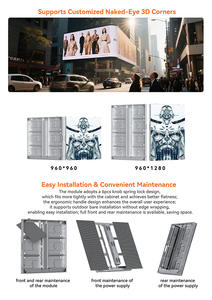 จอแสดงผล LED ภายใน/ภายนอกอาคาร P6.25 IP66 กันน้ำ วิดีโอวอลล์ 4K ความสว่างสูง (6500-10000) อ่านได้แม้กลางแดด รับประกัน 5 ปี - Product Image 6