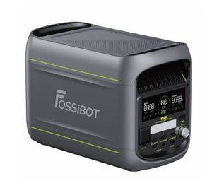 Nueva llegada: Estación de energía portátil FOSSIBOT F1800 de 1024 Wh con 4 puertos de carga rápida, LiFePO4, 1200 W, 12 V, 500 W, cargador solar - Product Image 2