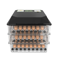 Control automático de temperatura y humedad 192 Incubadora de huevos de gallina