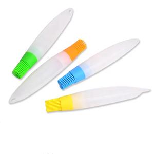 Brosse à huile en silicone pour cuisine et barbecue avec graduation et couvercle 19*3.5cm Durable Marque <span class=keywords><strong>Kaina</strong></span> - Product Image 2