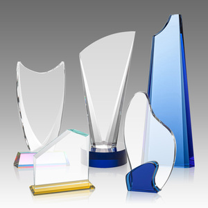 Trophée en cristal de verre K9 vierge de forme personnalisée de haute qualité, récompenses en cristal de verre, trophées, globe, <span class=keywords><strong>voilier</strong></span>, trophée en cristal - Product Image 3