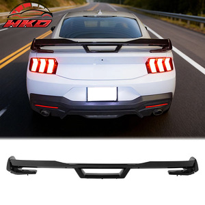Alerón Trasero Estilo Dark Horse HP con Solapa de Alerón, Color Negro Brillante, Compatible con Ford Mustang 2024-2026 - Product Image 1