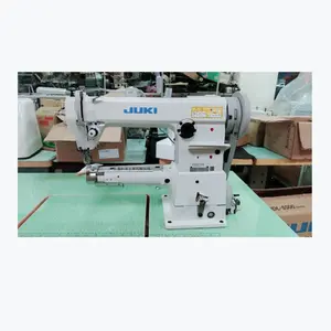 Good Condition Used Jukis 145 Cylinder Bed Top And Bottom Feed Lockstitch Leather Sewing Machine For Sale