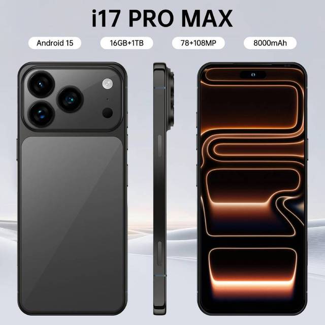 i 17 Pro Max Phone High Quality Mobile Phone 5G 16GB RAM 512GB ROM Show 1TB Android CellPhone 6.9 Inch