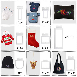 Gran oferta, marco de bordado magnético 8 en 1, <span class=keywords><strong>Kit</strong></span> de bordado de varios marcos <span class=keywords><strong>para</strong></span> bolsillos de camisa, gorra cuadrada <span class=keywords><strong>para</strong></span> BAI Mirror Vision Kesi - Product Image 5