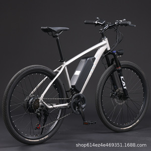 โช้คหน้าแบบสปริงน้ำมัน FT01 ขนาด 26 นิ้ว ทำจากคาร์บอนอะลูมิเนียมน้ำหนักเบา สำหรับจักรยานเสือภูเขา พร้อมดิสก์เบรกหน้า/หลัง และดุมล้อหลัง FT01 อะลูมิเนียม - Product Image 3