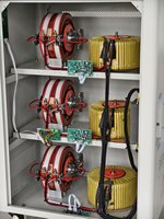 Stabilisateur de tension triphasé TNS 40 kVA AVR CE ISO pour ligne de production d'usine, automatique AC 20 kVA 380 V en cuivre