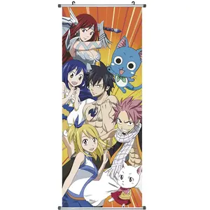 40x100cm niedlichen Anime Scroll Poster hängen Leinwand Cartoon Poster Banner Großhandel