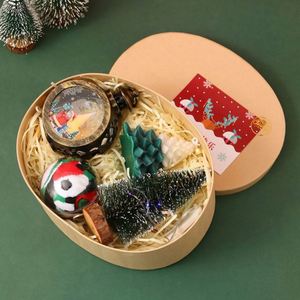 Ensemble de Noël en coton écologique imprimé, poupées de dessin animé créatives, gants, chaussettes, boîte cadeau avec impression par transfert thermique - Product Image 6