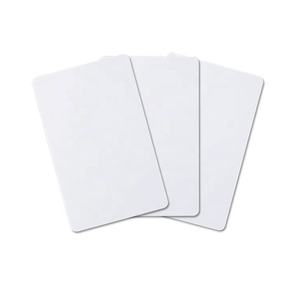 Carta di accesso riscrivibile RFID T5577 materiale in policarbonato PVC con interfaccia NFC QR <span class=keywords><strong>Code</strong></span> 1K Chip Hotel applicazione HID Blank Card - Product Image 6