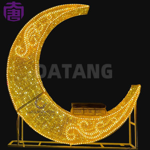 Éclairage de Noël extérieur, motif lune LED - Product Image 2