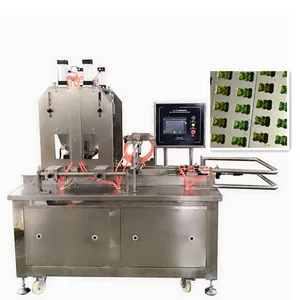 जेली 50 किग्रा/घंटा कैंडी बियर लॉलीपॉप कैंडी विनिर्माण मशीन गमी कैंडी बनाने की स्वचालित मशीन