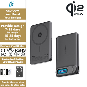 <span class=keywords><strong>Batterie</strong></span> <span class=keywords><strong>externe</strong></span> magnétique Qi2 35W ultra-mince portable 50000mAh pour <span class=keywords><strong>iPhone</strong></span> – Chargeur magnétique sans fil - Product Image 1