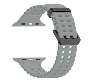 <span class=keywords><strong>Bracelet</strong></span> en Silicone Océan pour <span class=keywords><strong>Apple</strong></span> <span class=keywords><strong>Watch</strong></span> 42 46 <span class=keywords><strong>Ultra</strong></span> 49mm <span class=keywords><strong>Bracelet</strong></span> Sport Respirant pour IWatch 10 9 8 5 2 4 1 SE 40mm <span class=keywords><strong>Bracelet</strong></span> - Product Image 4
